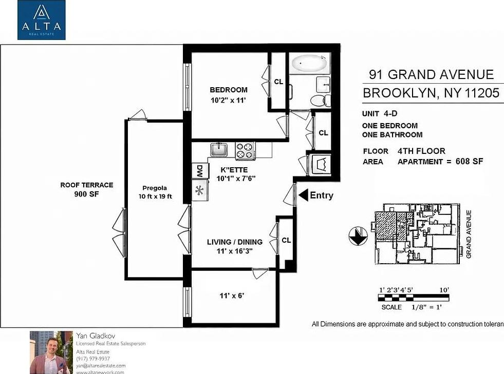 Condo Grand Avenue  Brooklyn, NY 11205, MLS-1001680-10