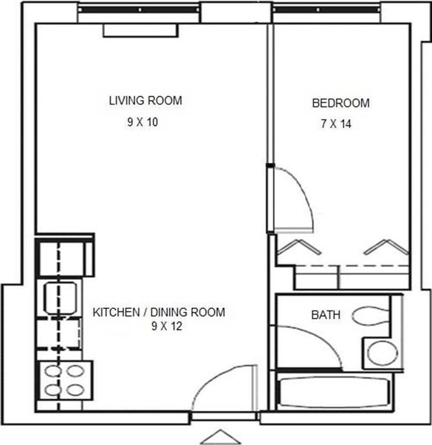 Apartment 47th  Manhattan, NY 10036, MLS-1001953-16