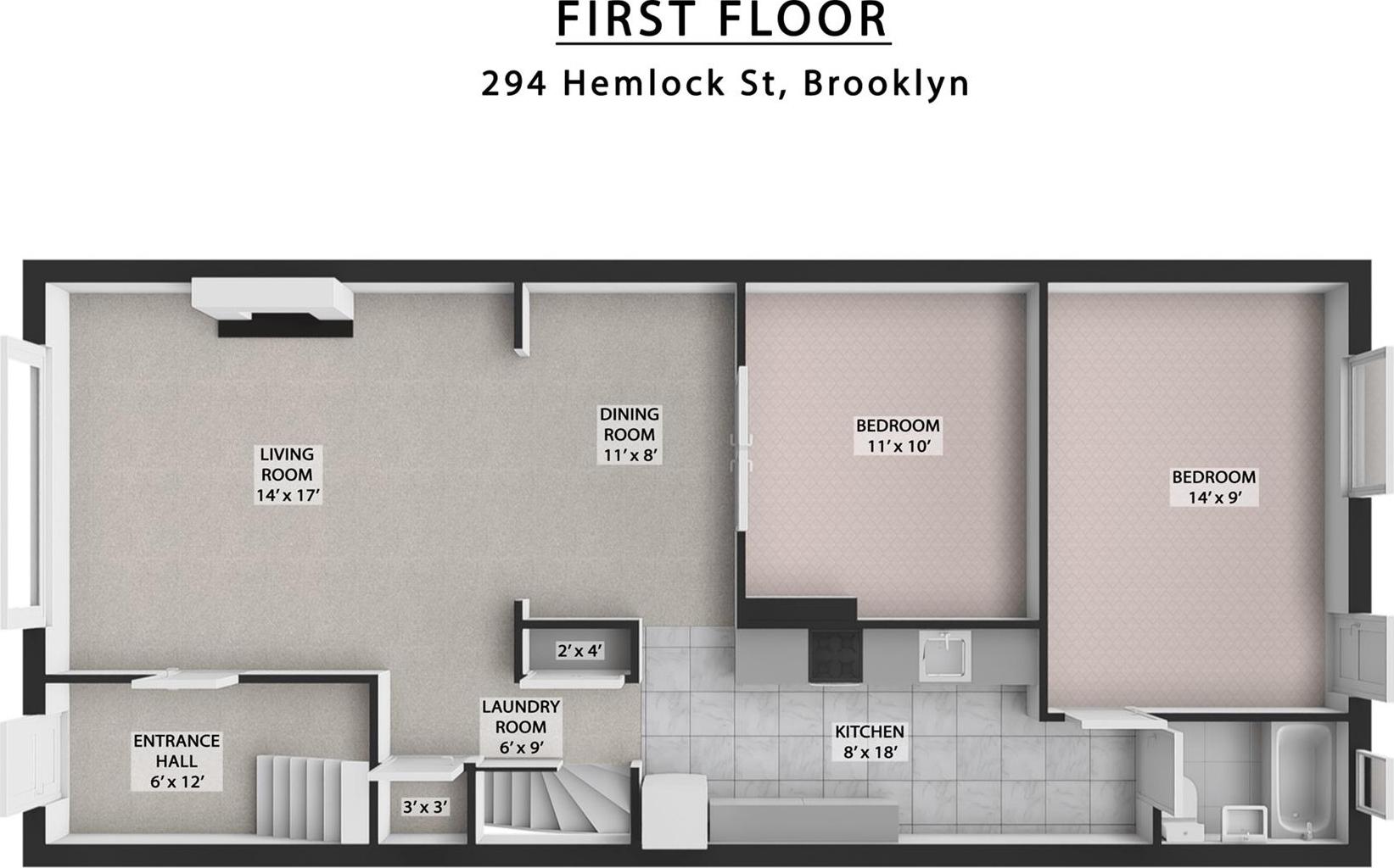 Single Family Hemlock Brooklyn, NY 11208, MLS-1013422-41