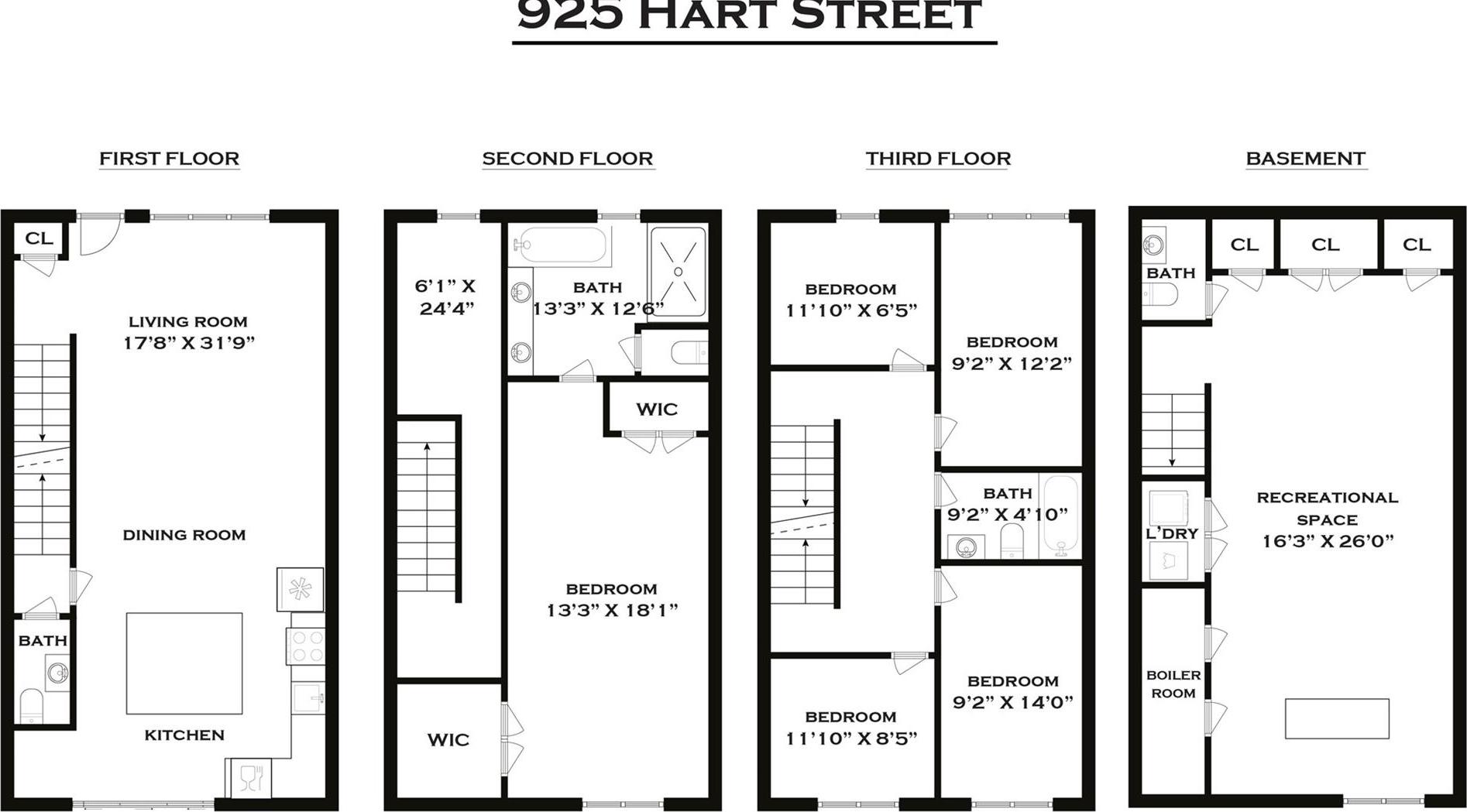 Single Family Hart Street  Brooklyn, NY 11237, MLS-1013654-28