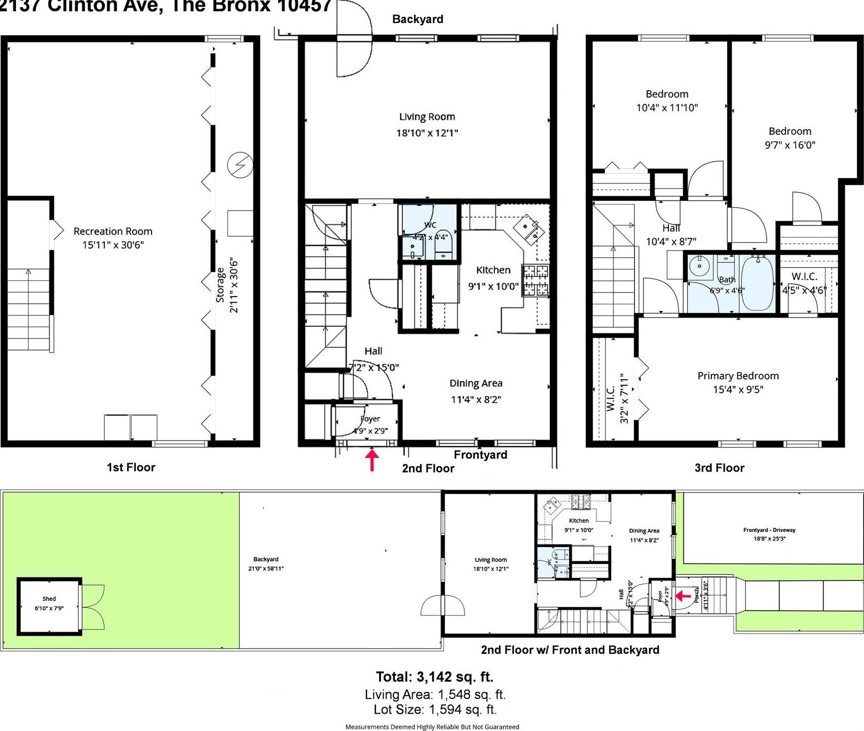 Single Family Clinton Avenue  Bronx, NY 10457, MLS-1016881-16