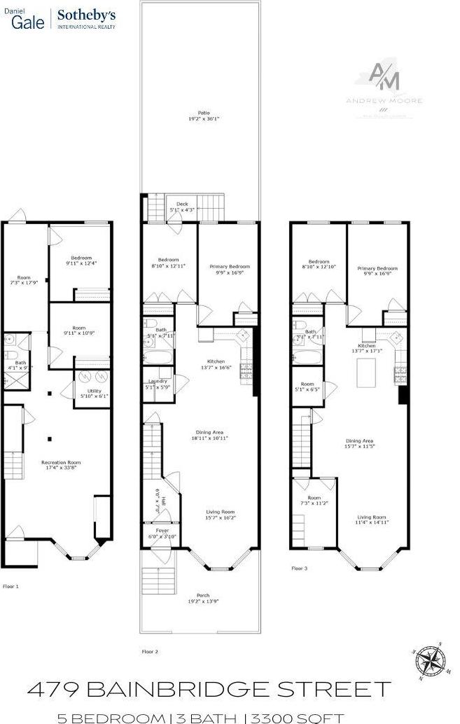 Single Family Bainbridge Street  Brooklyn, NY 11233, MLS-1018198-20
