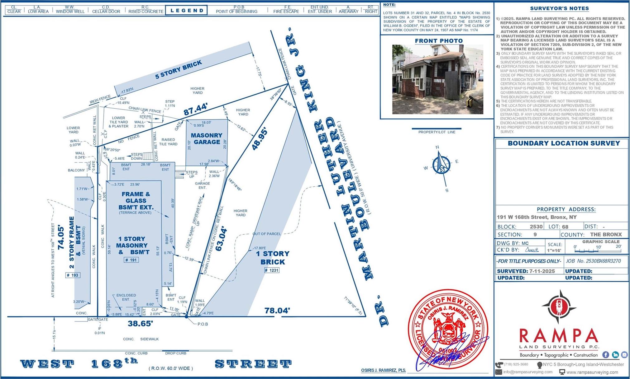 Single Family W 168th Street  Bronx, NY 10452, MLS-1019811-6