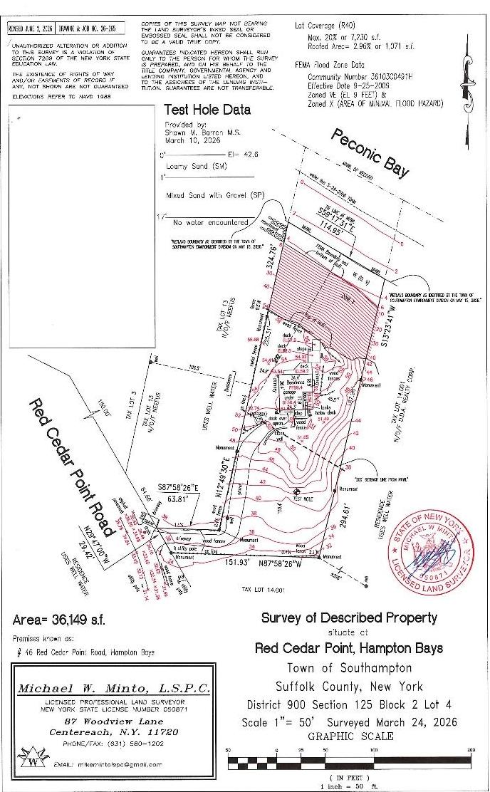 Single Family Red Cedar Point Road Suffolk County, NY 11946, MLS-1025760-18