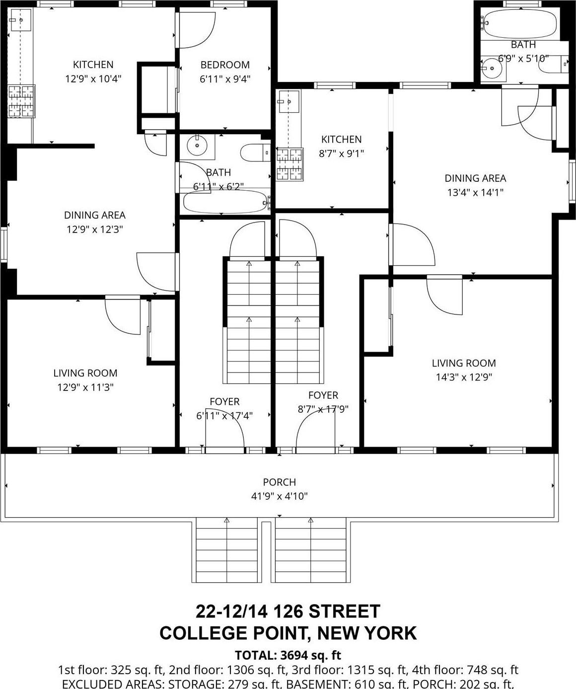 Single Family 126th Street Queens, NY 11356, MLS-1026173-40