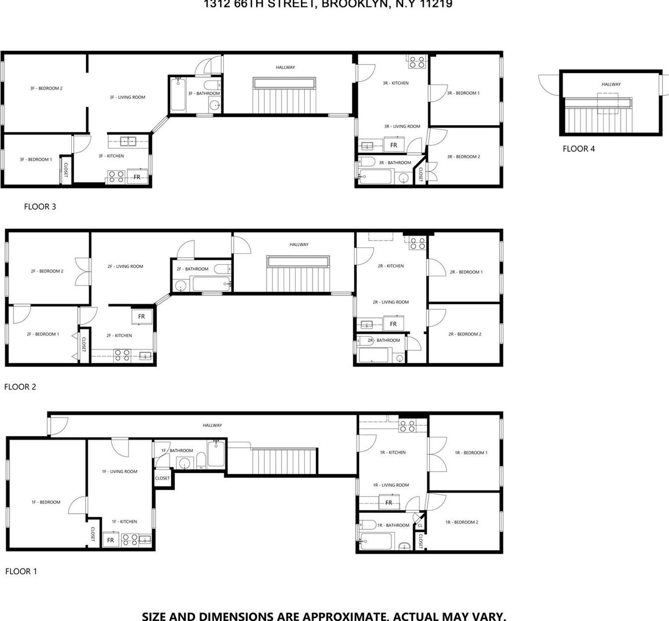 Single Family 66th Street Brooklyn, NY 11219, MLS-1026659-2