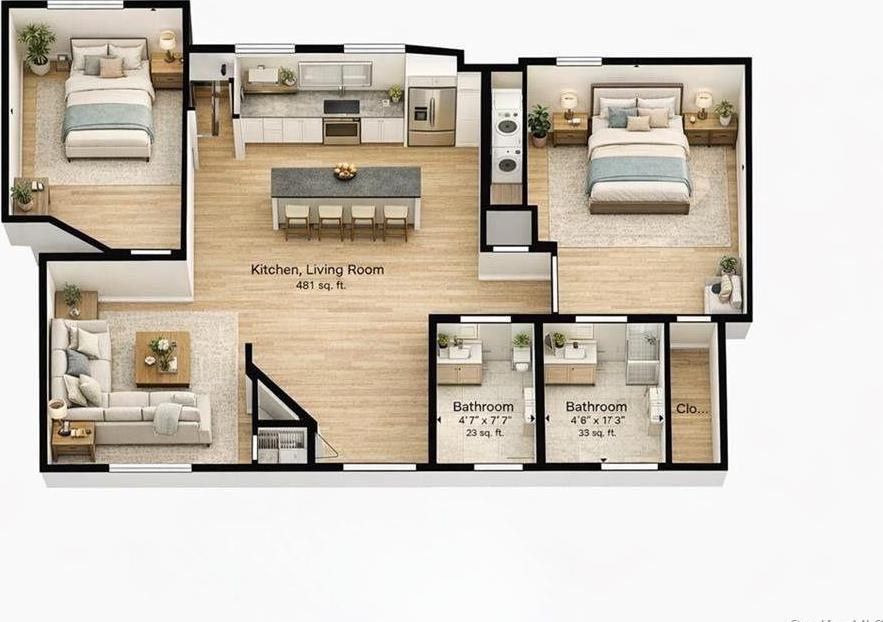 Condo Bath Avenue  Brooklyn, NY 11214, MLS-1027890-21