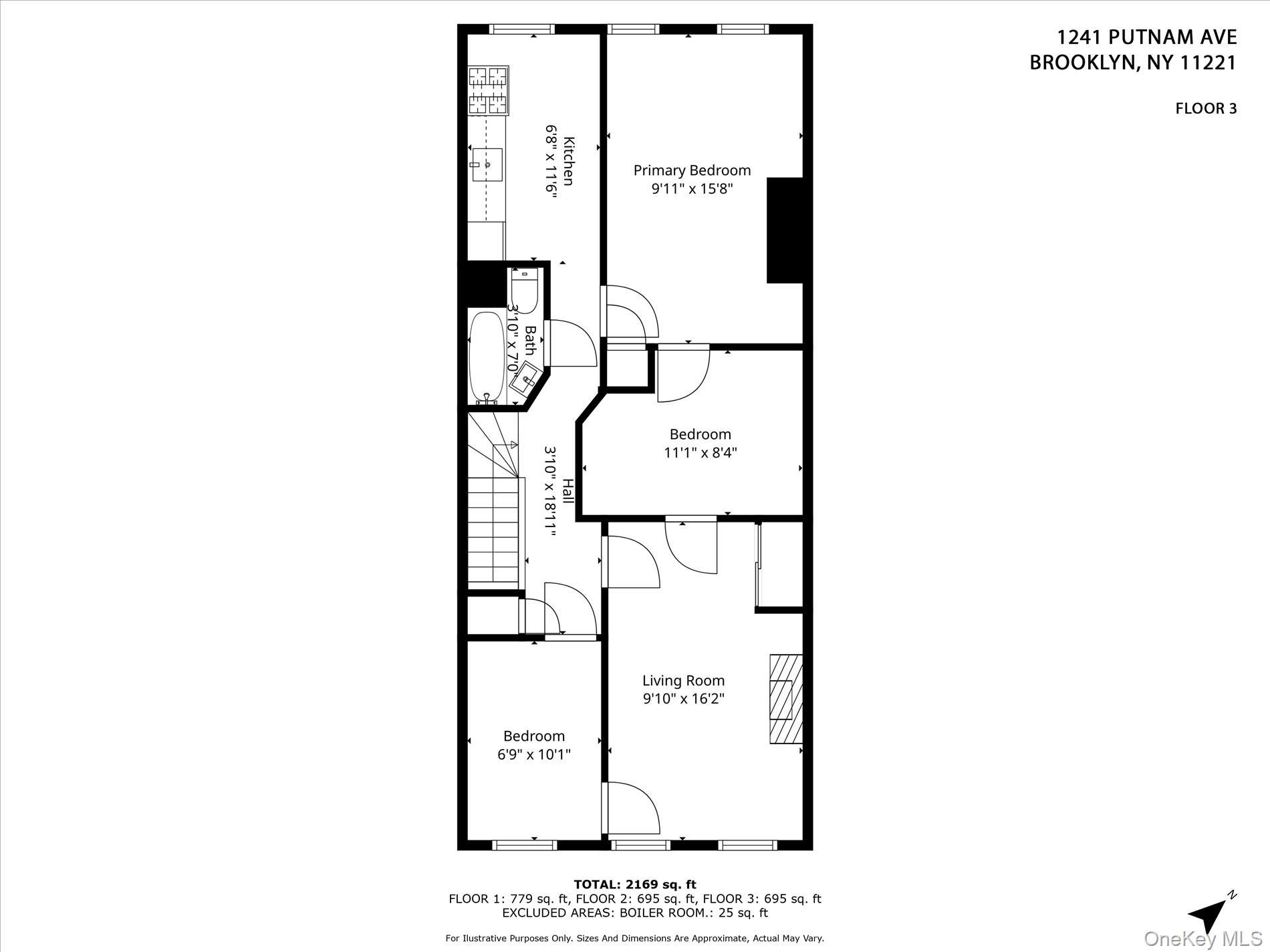 Single Family Putnam Avenue  Brooklyn, NY 11221, MLS-1030126-21