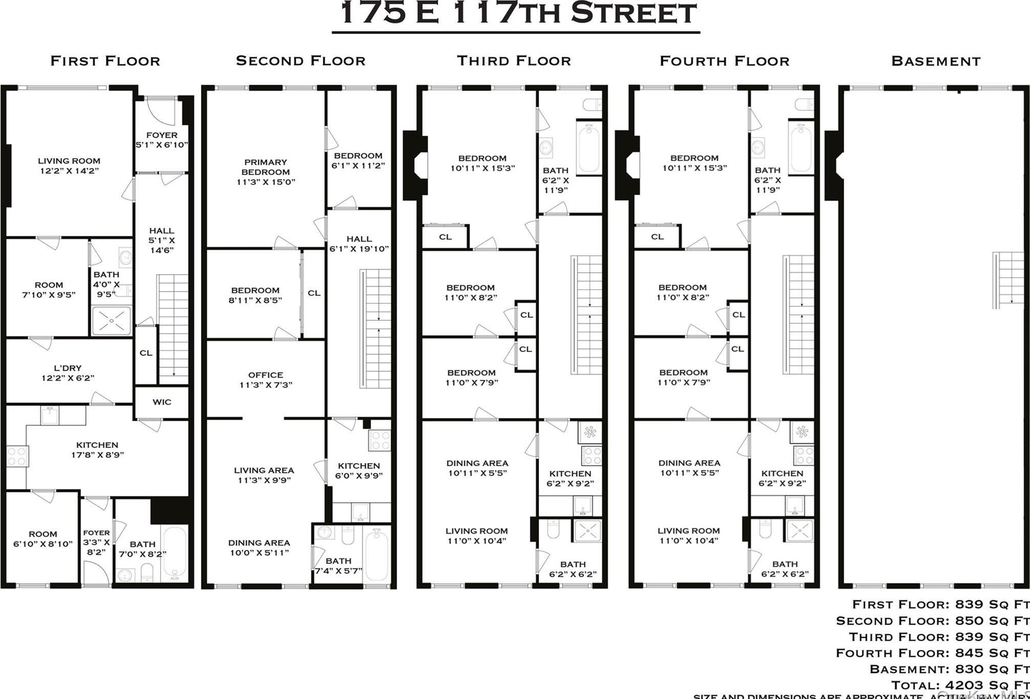 Single Family E 117th Street  Manhattan, NY 10035, MLS-1031769-34