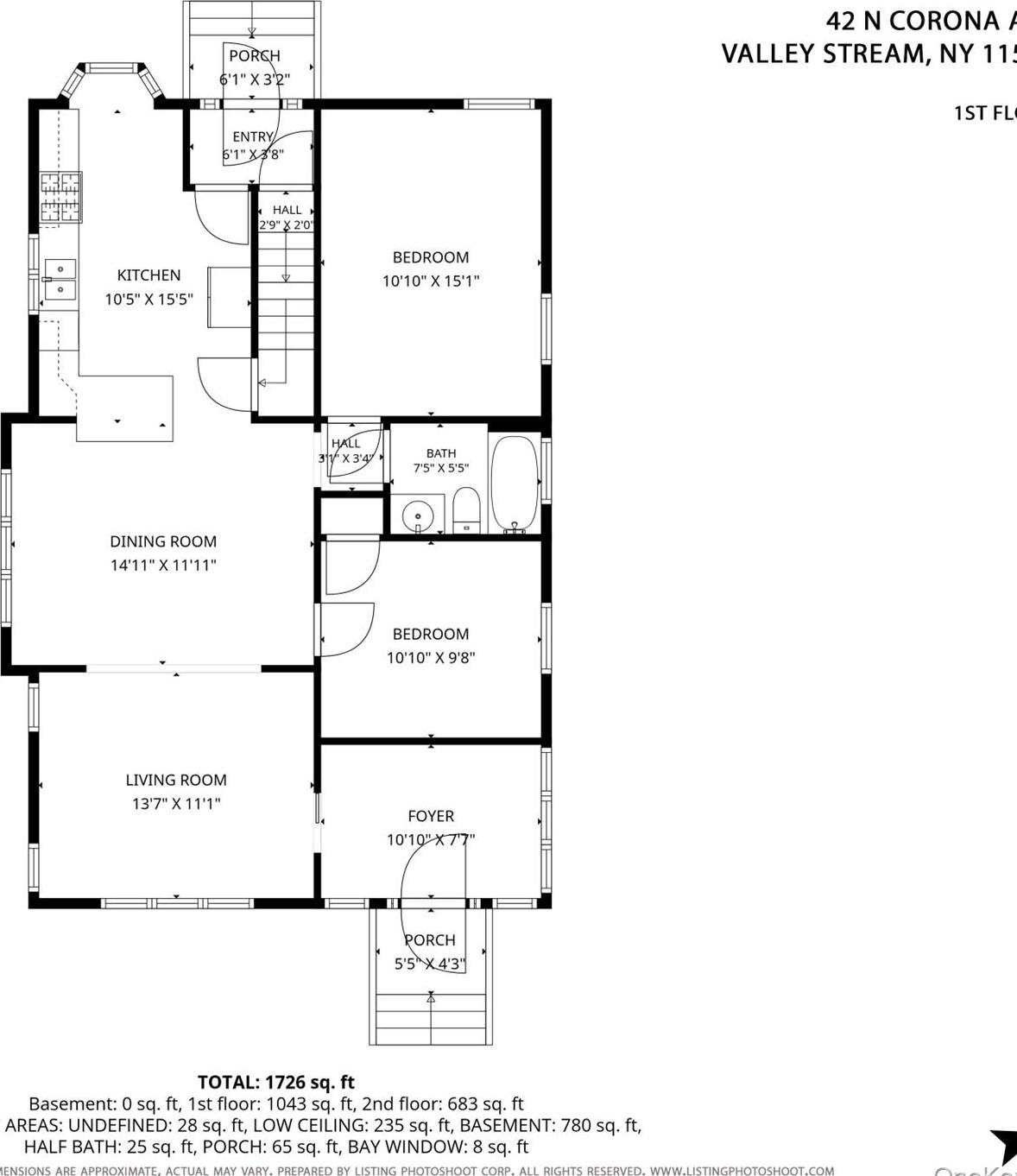 Single Family N Corona Avenue  Nassau County, NY 11580, MLS-1033875-34