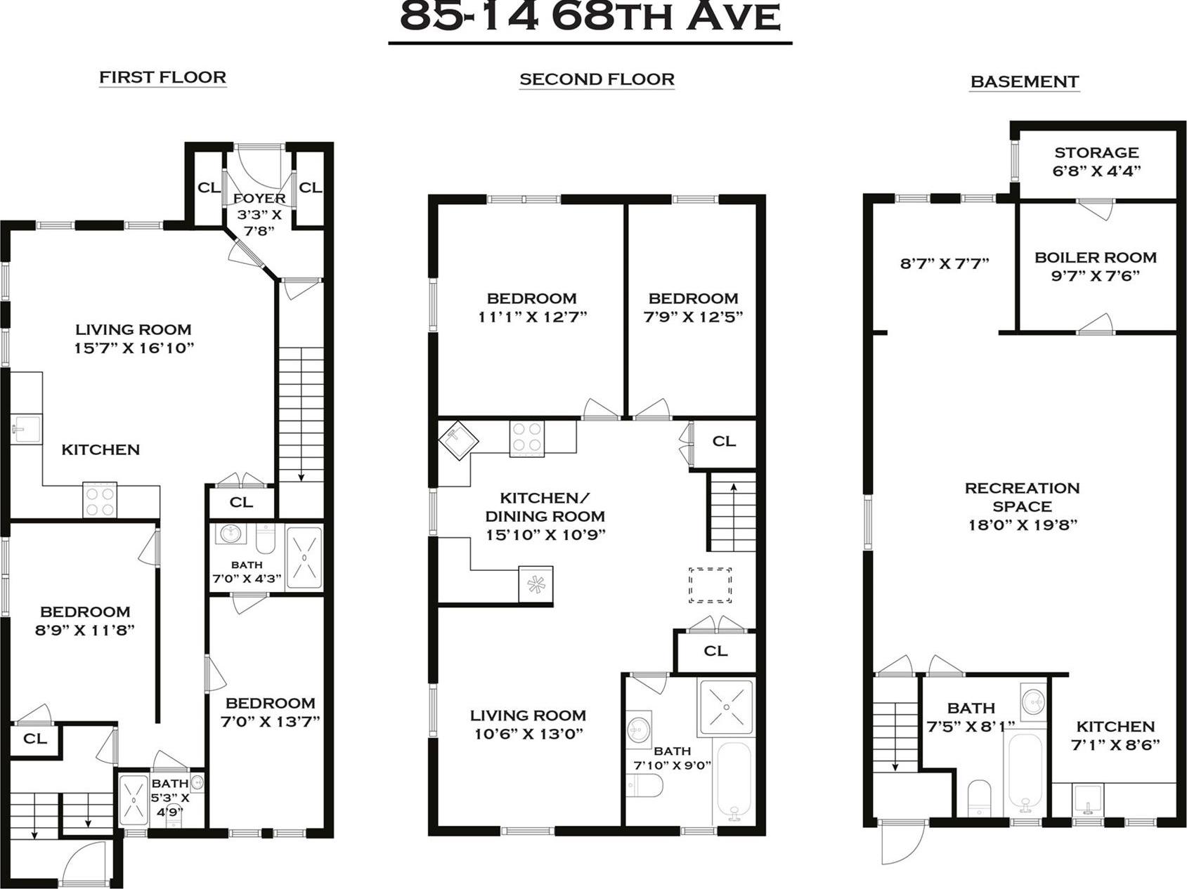 Single Family 68th Avenue  Queens, NY 11374, MLS-1036273-30