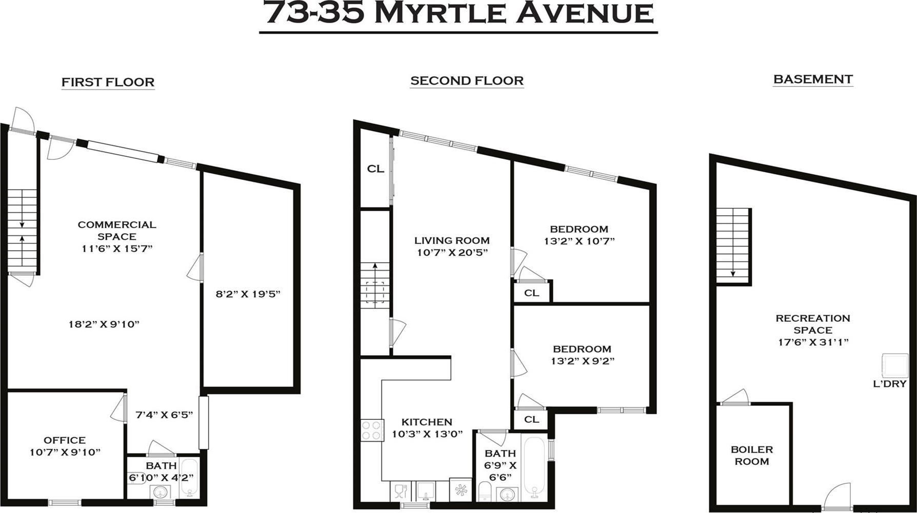 Single Family Myrtle Avenue  Queens, NY 11385, MLS-1037024-23