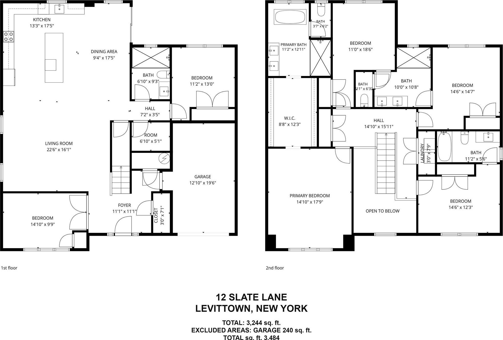Single Family Slate Lane  Nassau County, NY 11756, MLS-1037126-39
