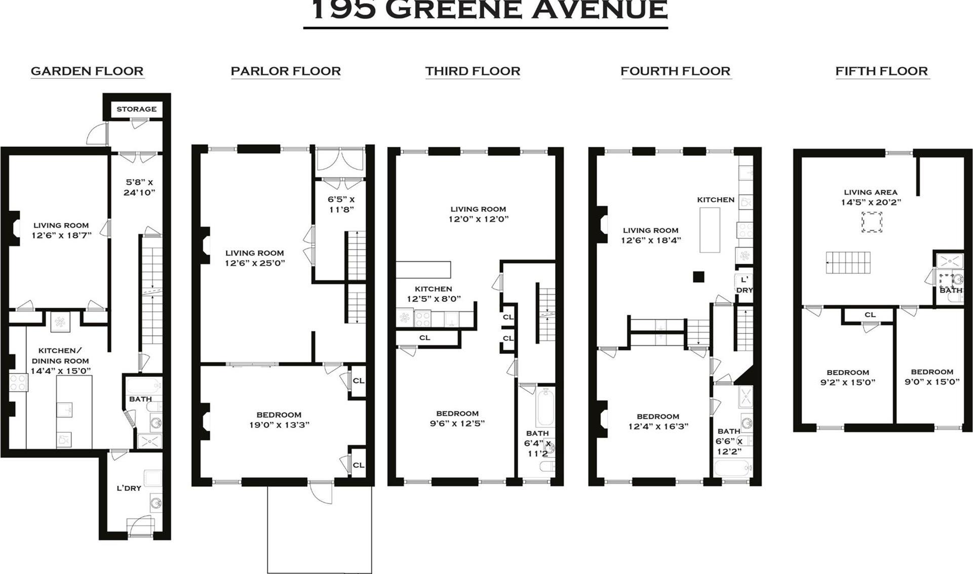 Single Family Greene Avenue  Brooklyn, NY 11238, MLS-1040677-23