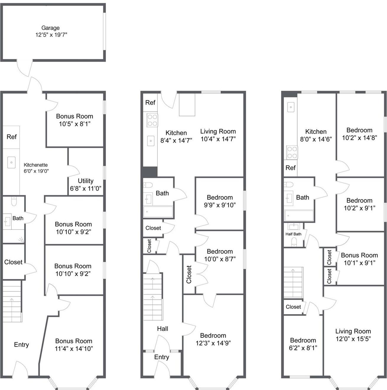 Single Family Kiely Place  Brooklyn, NY 11208, MLS-1042536-14