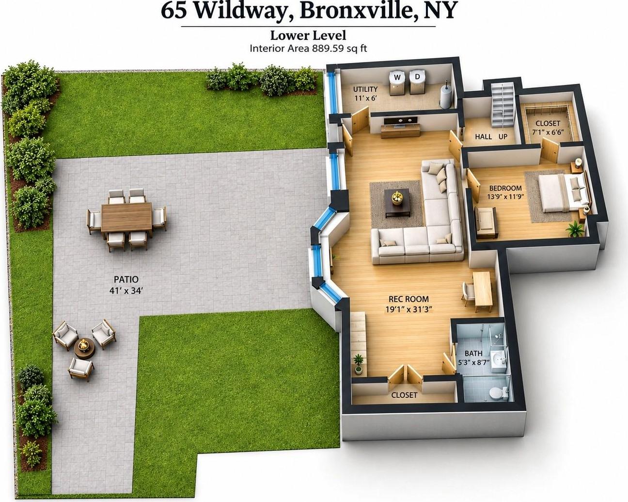 Single Family Wildway Westchester County, NY 10708, MLS-1046201-38