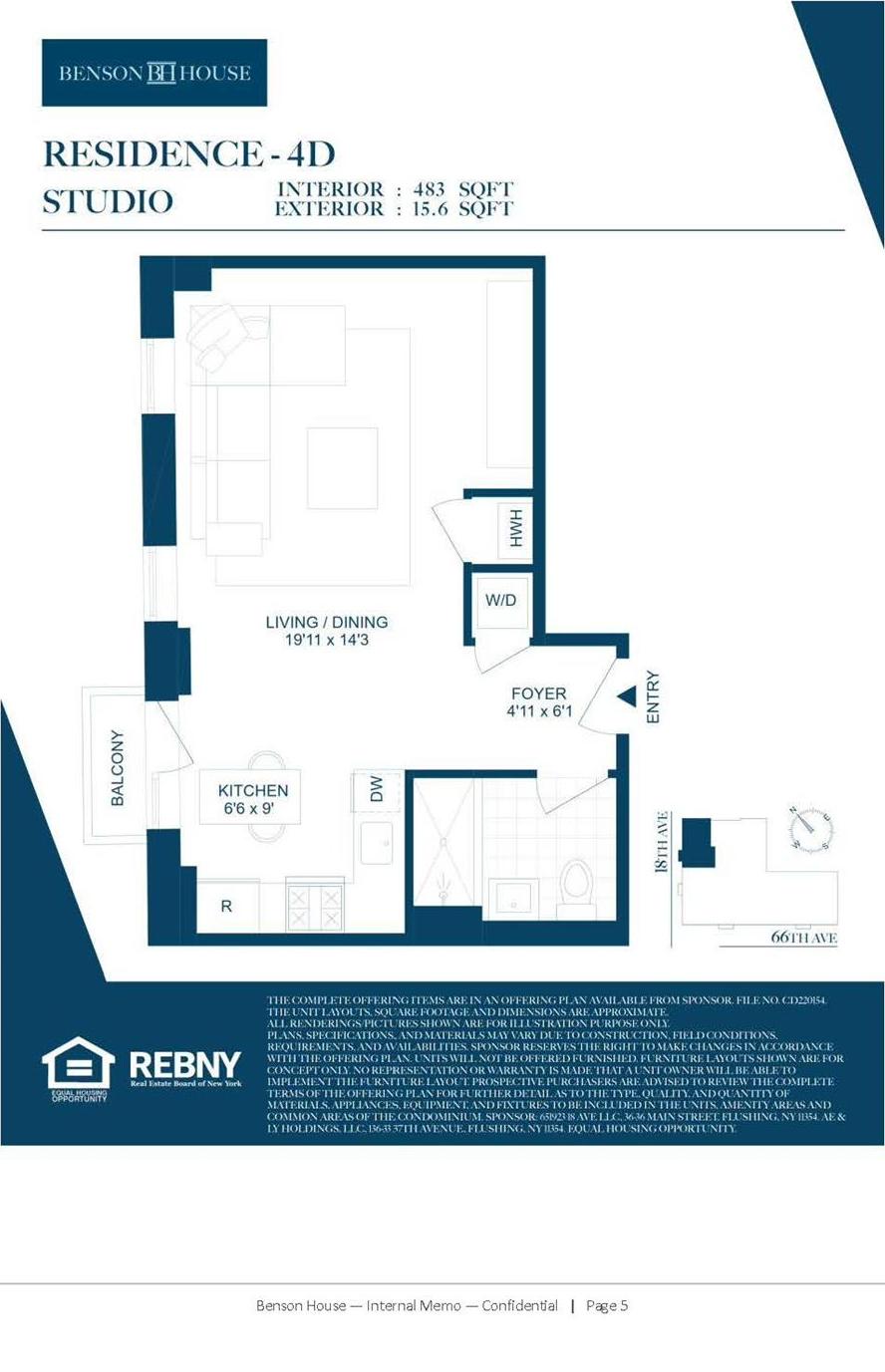 Apartment 66th Street  Brooklyn, NY 11204, MLS-1046490-11