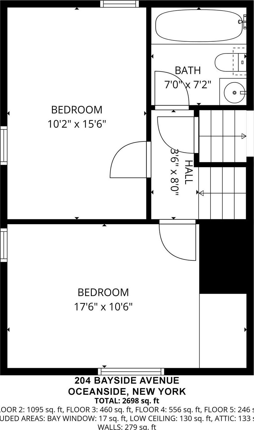 Single Family Bayside Avenue  Nassau County, NY 11572, MLS-1048963-17