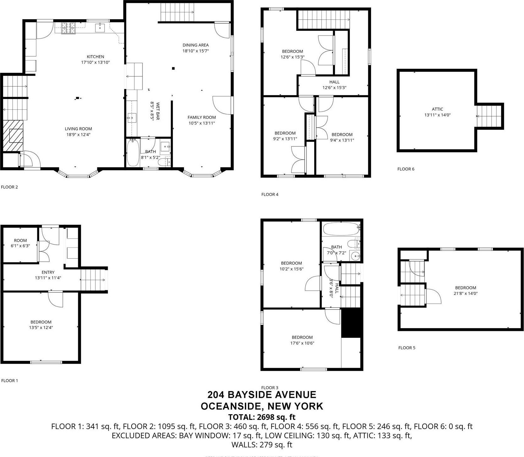 Single Family Bayside Avenue  Nassau County, NY 11572, MLS-1048963-21