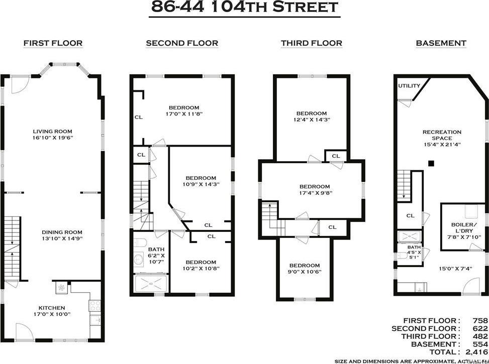 Single Family 104th Street  Queens, NY 11418, MLS-1049339-50