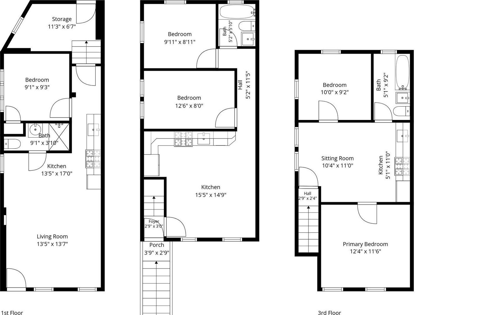 Single Family Bradford Street  Brooklyn, NY 11207, MLS-1050842-32