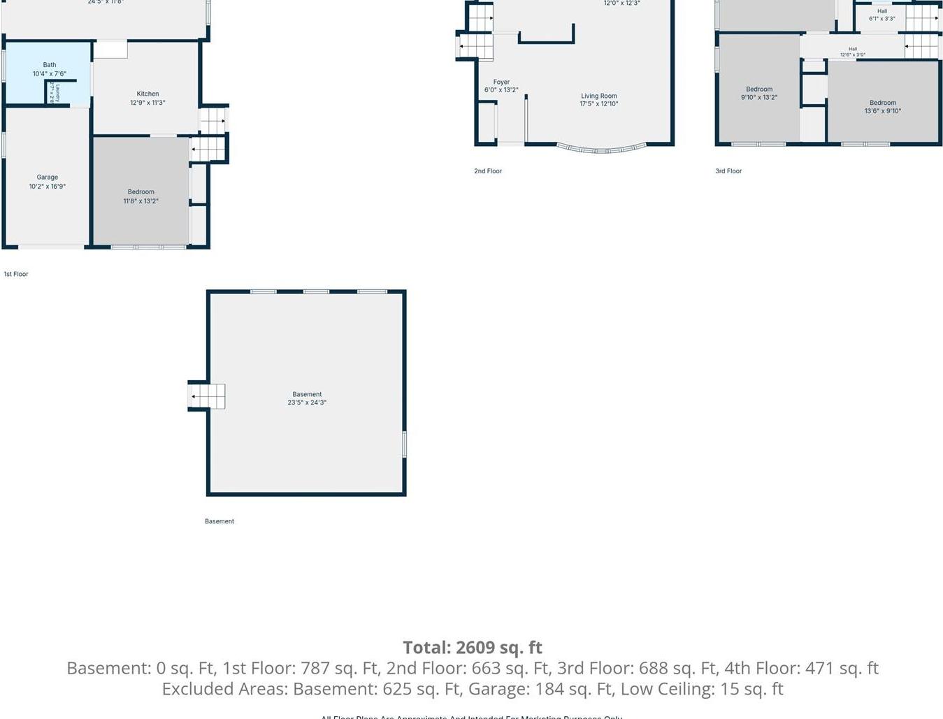 Single Family Howell Street  Nassau County, NY 11510, MLS-1050943-46
