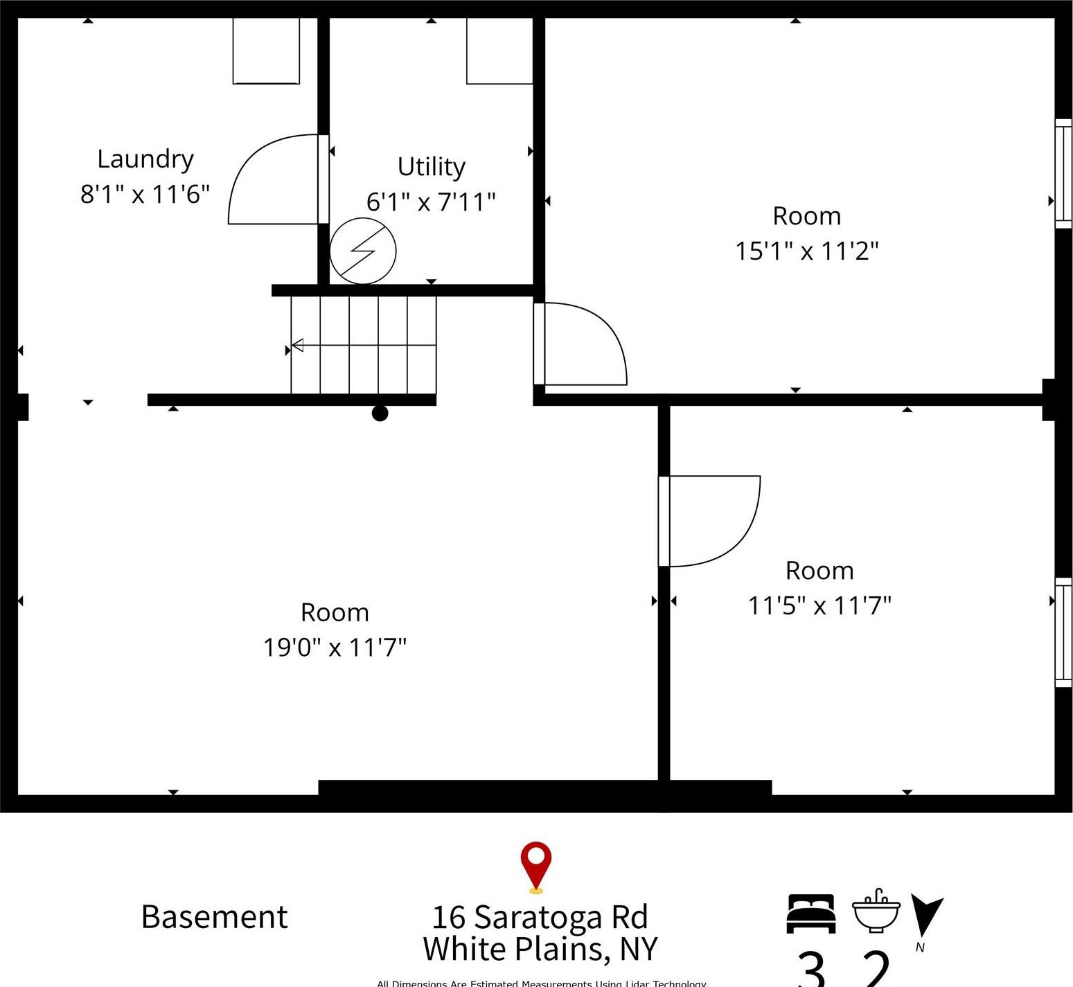 Single Family Saratoga Road  Westchester County, NY 10607, MLS-1051571-47