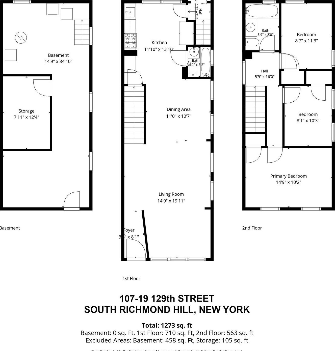 Single Family 129th Street  Queens, NY 11419, MLS-1055078-17