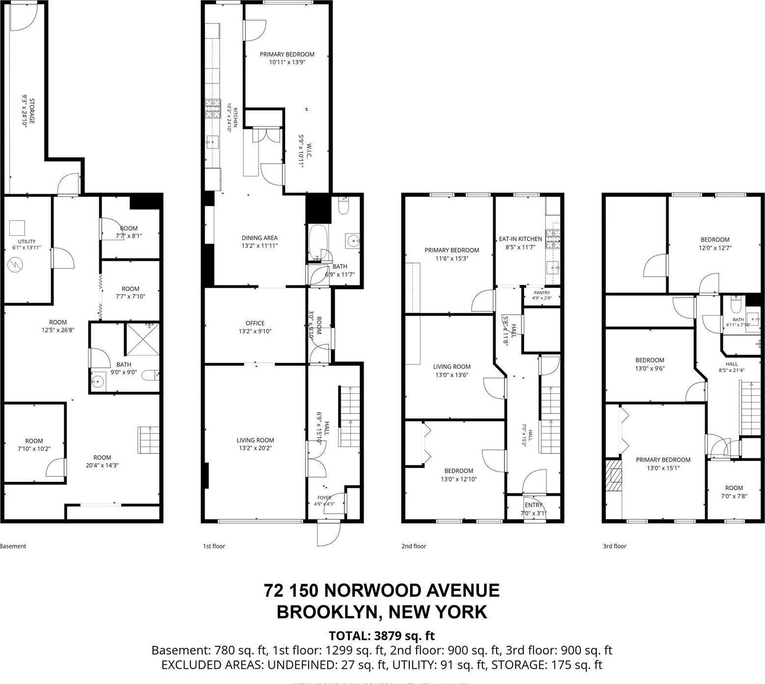 Single Family Norwood Avenue Brooklyn, NY 11208, MLS-1056767-20