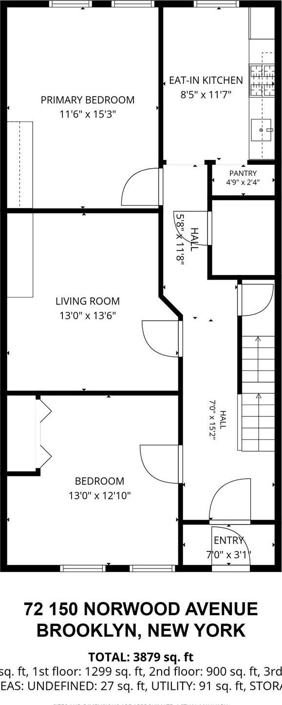 Single Family Norwood Avenue Brooklyn, NY 11208, MLS-1056767-21