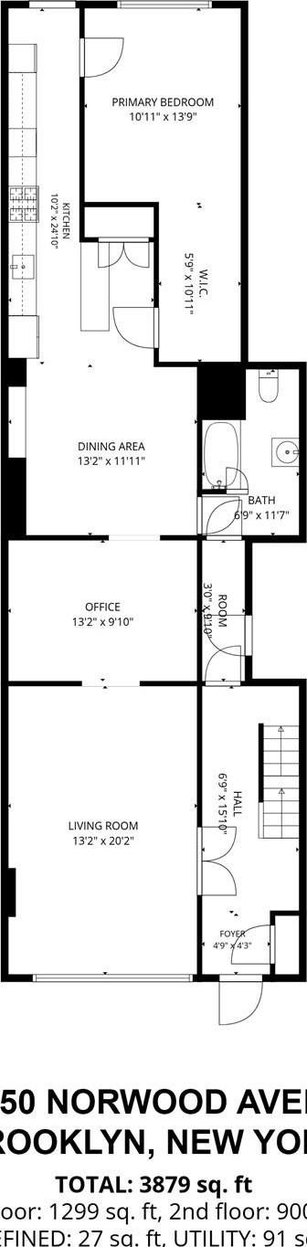 Single Family Norwood Avenue  Brooklyn, NY 11208, MLS-1056767-24