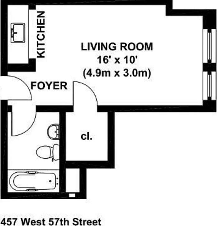 Apartment W 57th Street  Manhattan, NY 10019, MLS-1063706-7