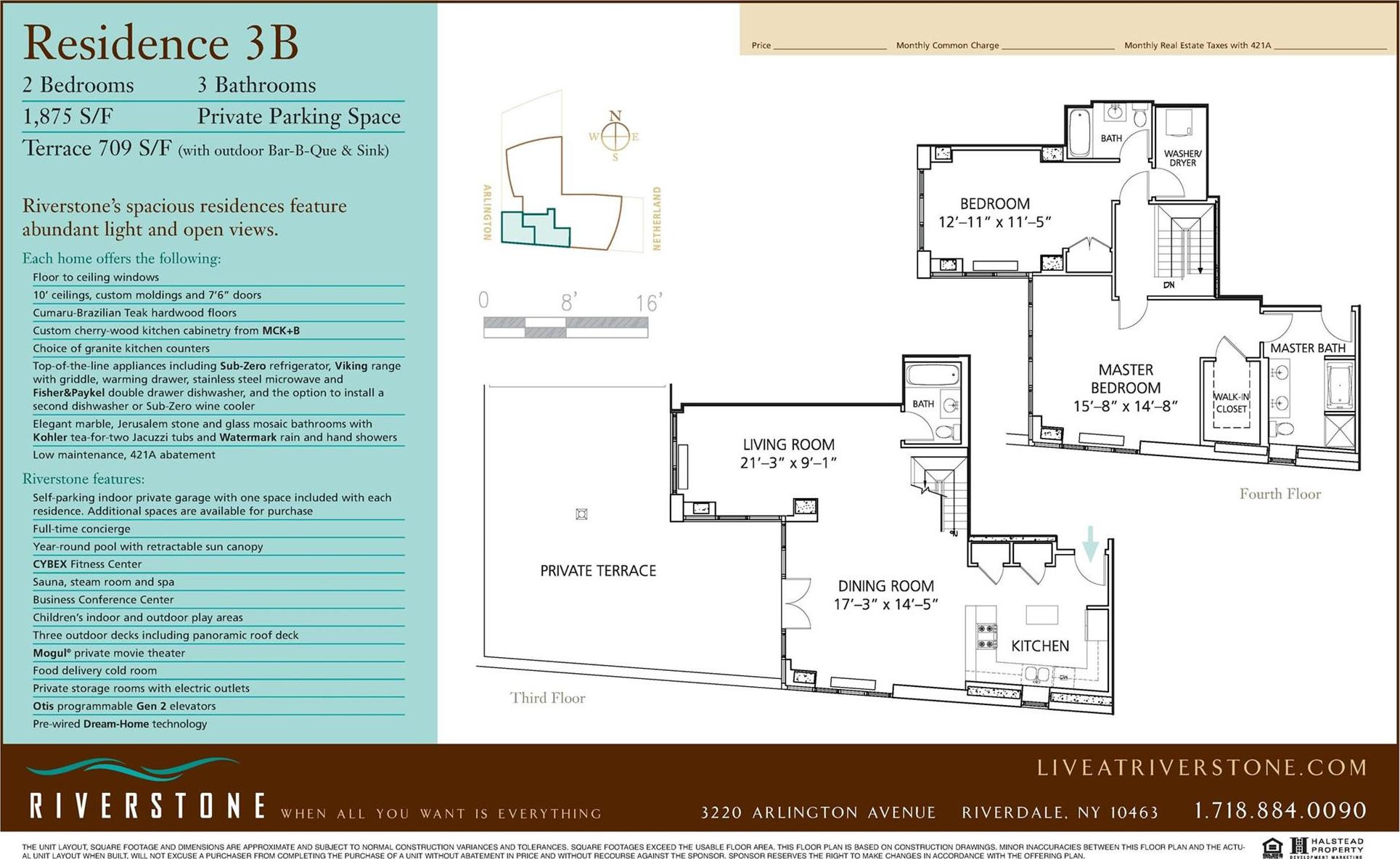 Apartment Arlington  Bronx, NY 10463, MLS-801153-7