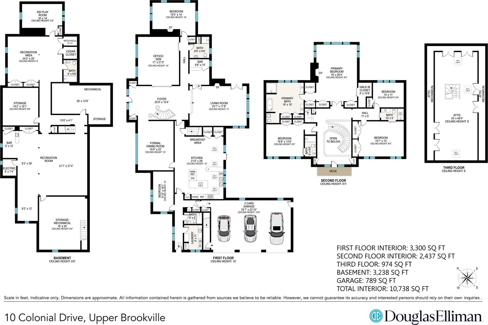 Single Family Colonial  Nassau County, NY 11545, MLS-806596-28
