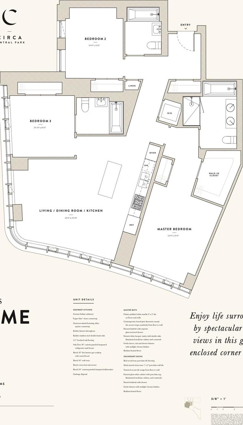 Condo 110  Manhattan, NY 10026, MLS-812026-21