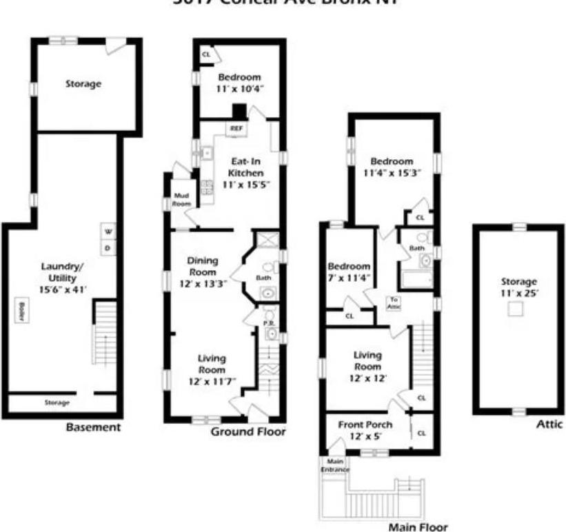 Single Family Corlear  Bronx, NY 10463, MLS-814932-9