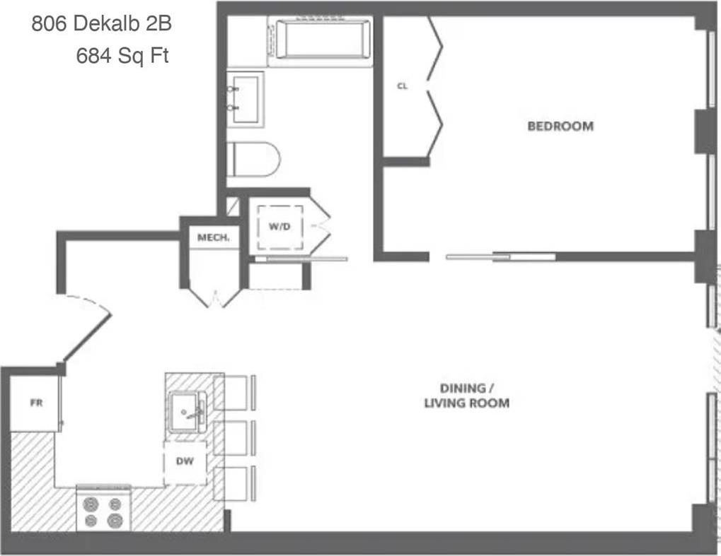 Condo Dekalb  Brooklyn, NY 11221, MLS-818460-5