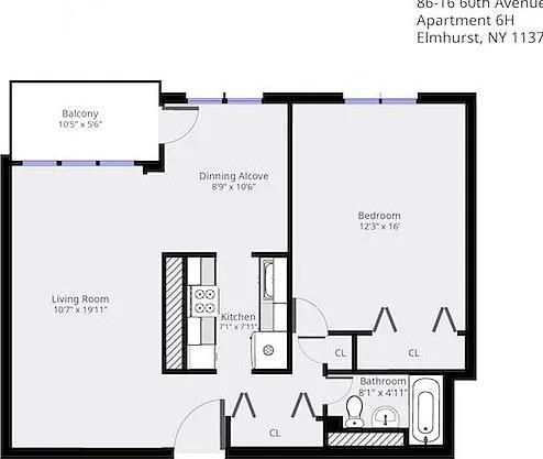 Coop 60th Avenue  Queens, NY 11373, MLS-825023-12