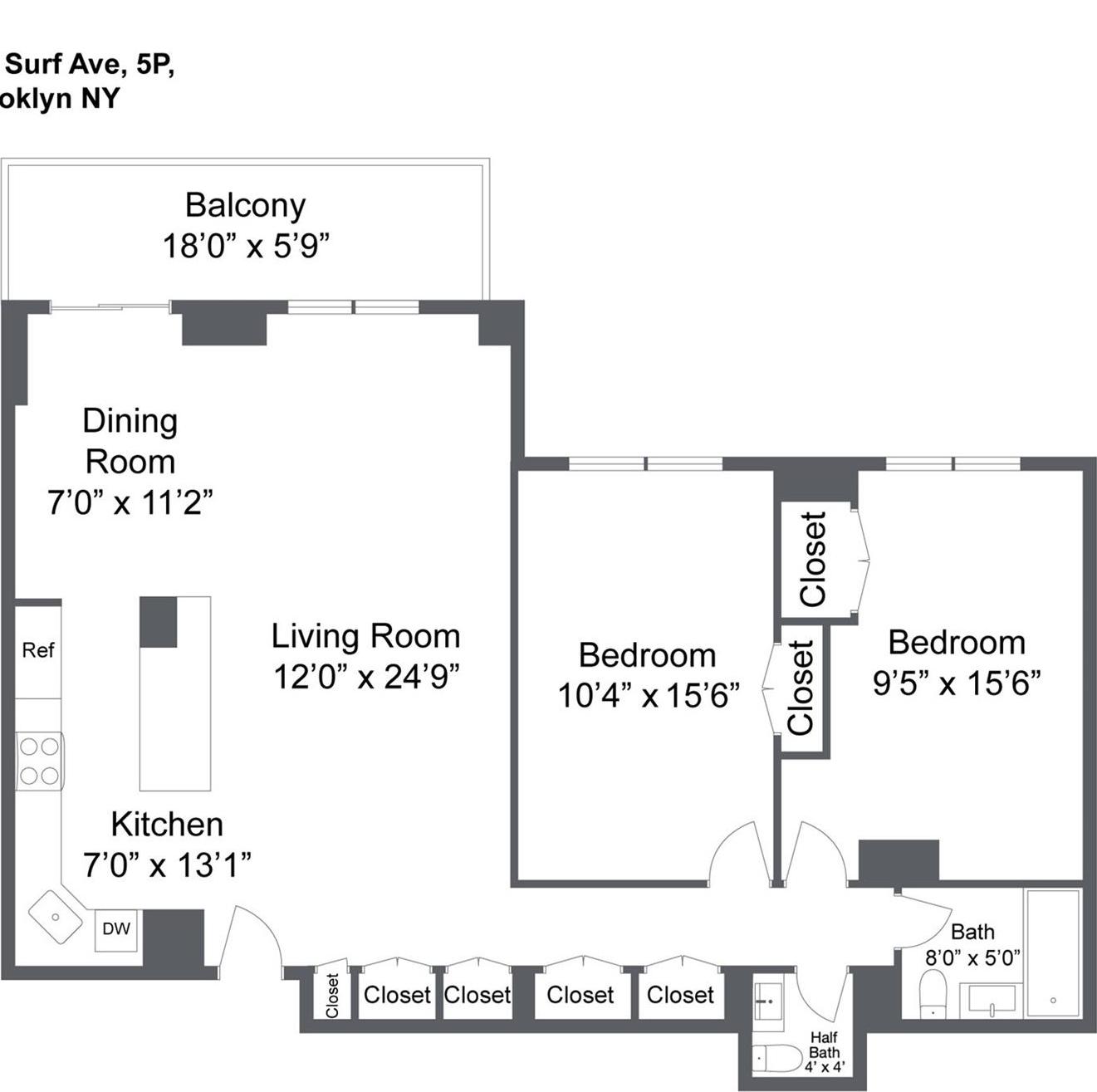 Condo Surf  Brooklyn, NY 11224, MLS-825706-19