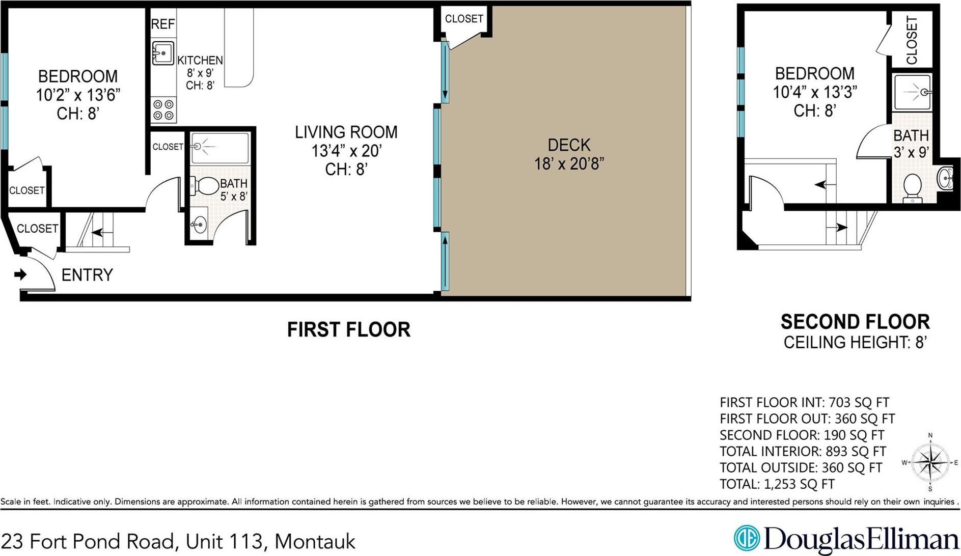 Condo Fort Pond  Suffolk County, NY 11954, MLS-828340-23