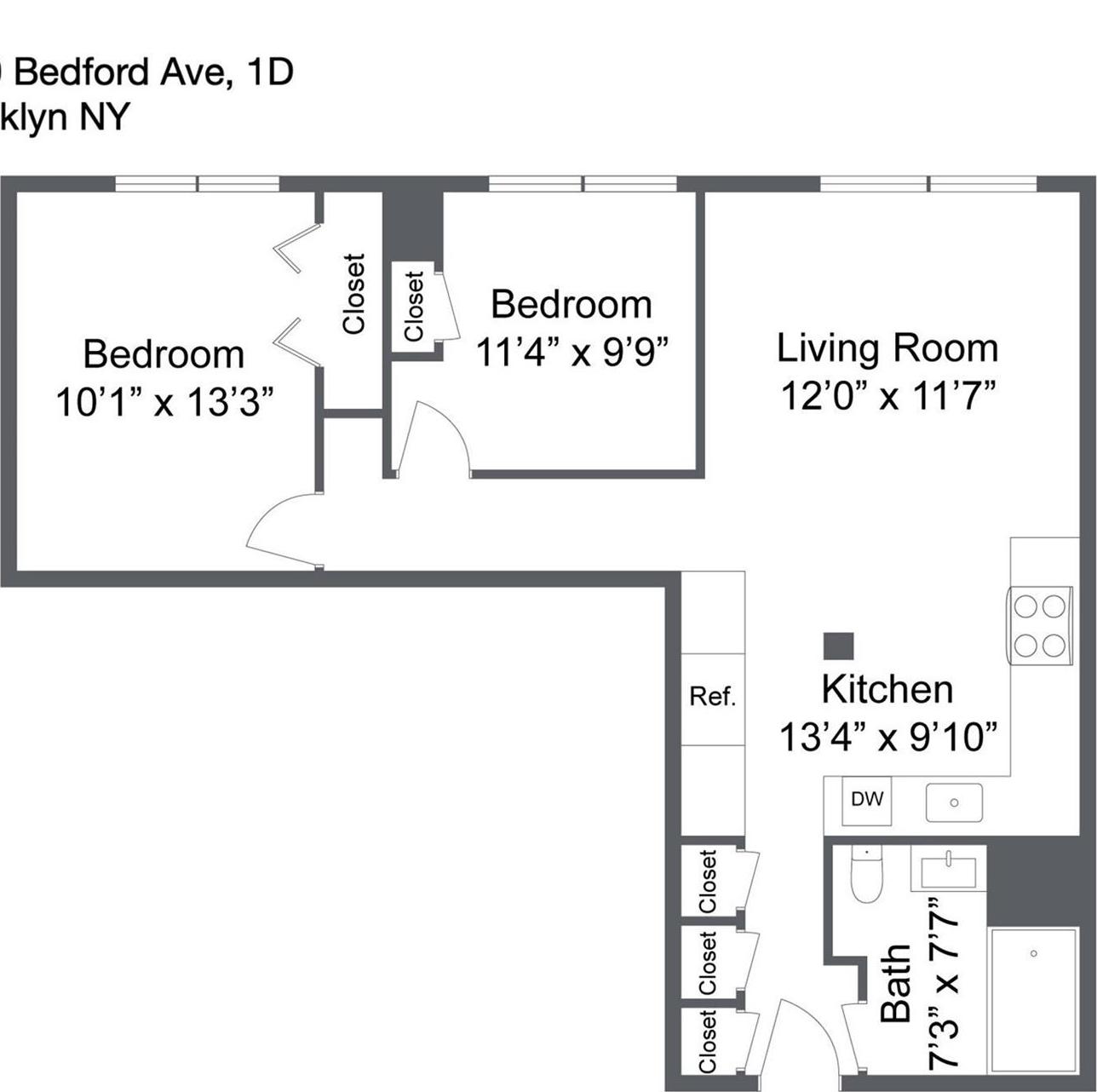 Condo Bedford  Brooklyn, NY 11216, MLS-829529-10