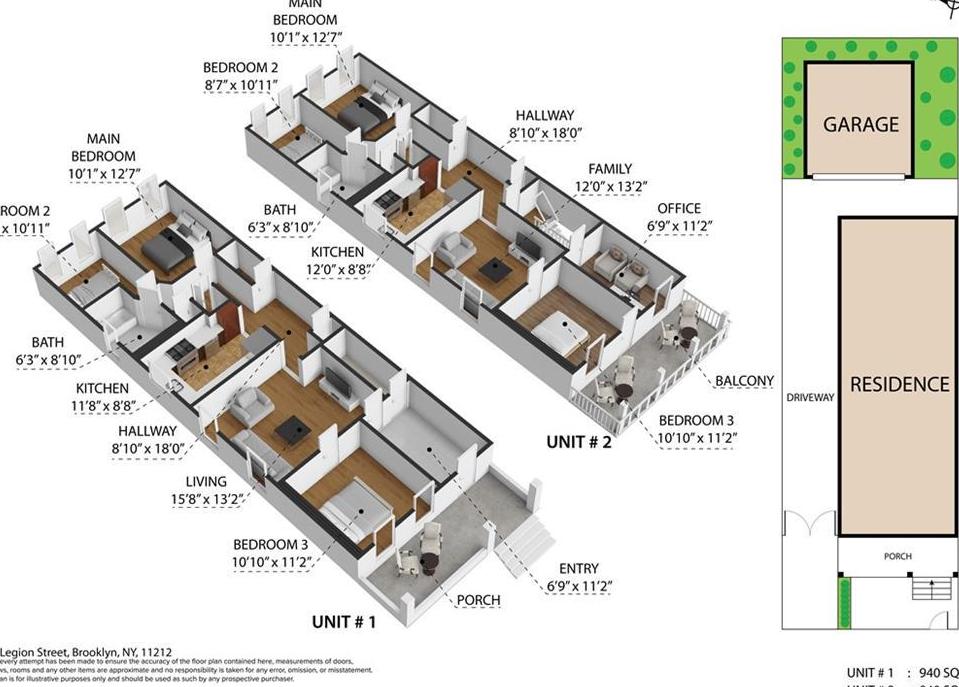 Single Family Legion  Brooklyn, NY 11212, MLS-829543-33
