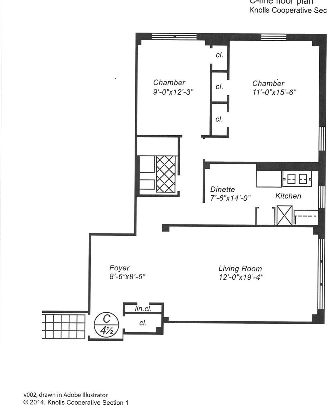 Coop Knolls  Bronx, NY 10463, MLS-832408-12