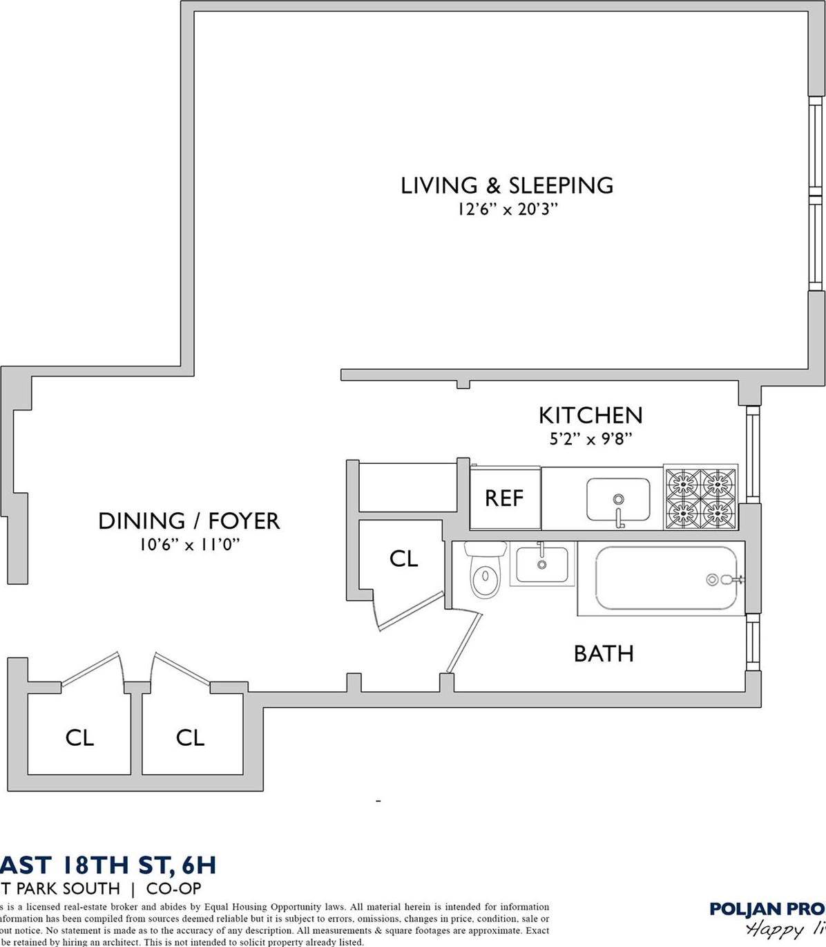 Coop 18th  Brooklyn, NY 11226, MLS-835512-8