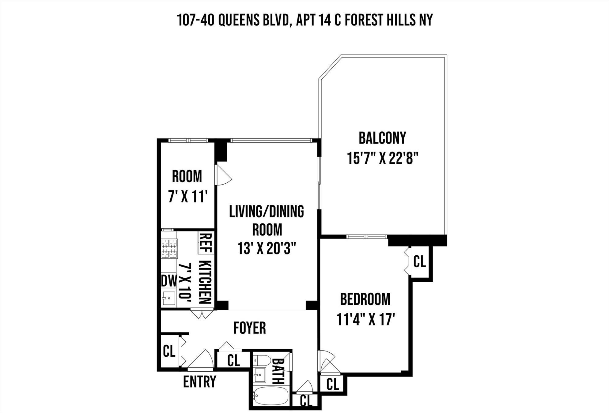 Apartment Queens  Queens, NY 11375, MLS-835737-18
