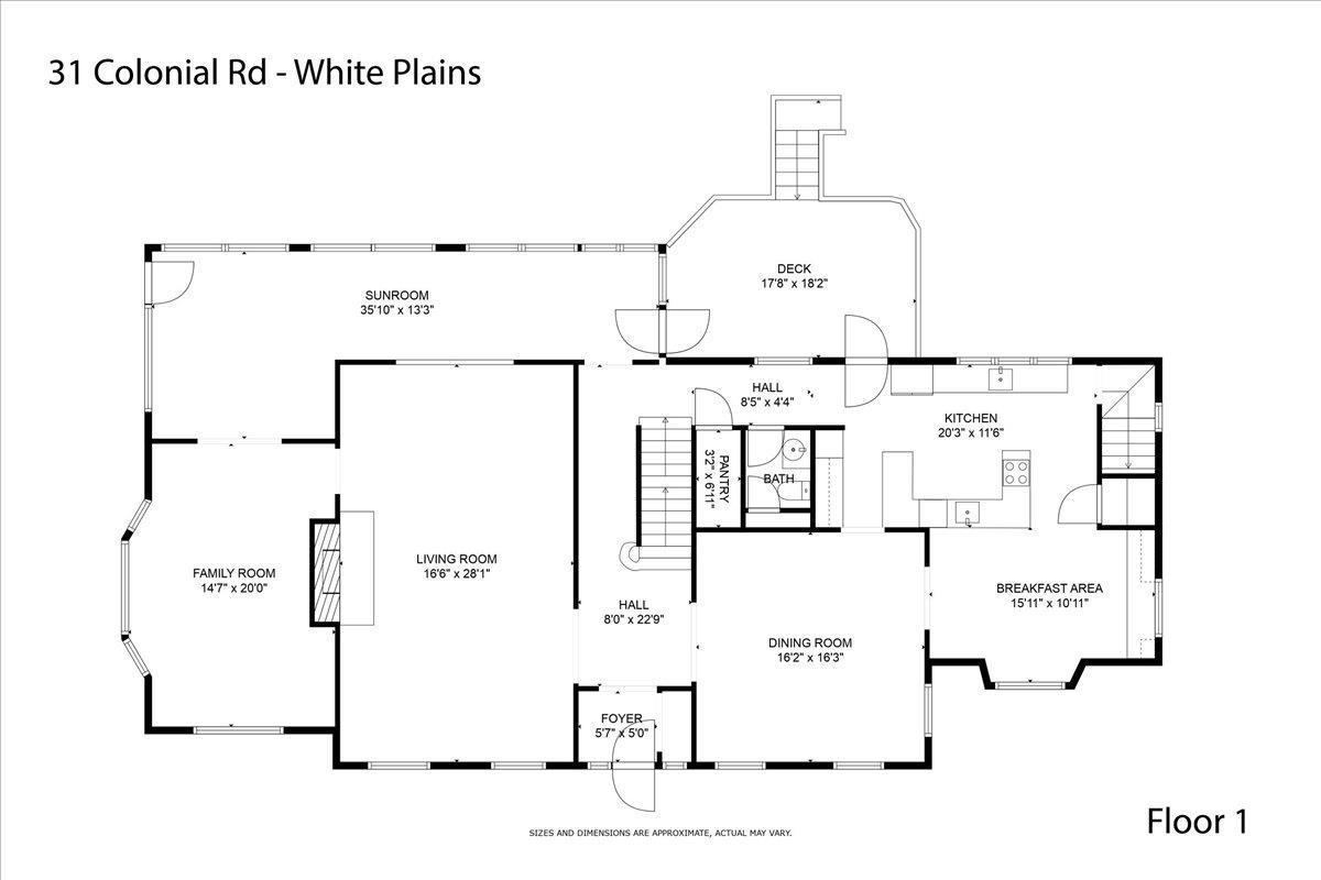 Single Family Colonial  Westchester County, NY 10605, MLS-843062-32