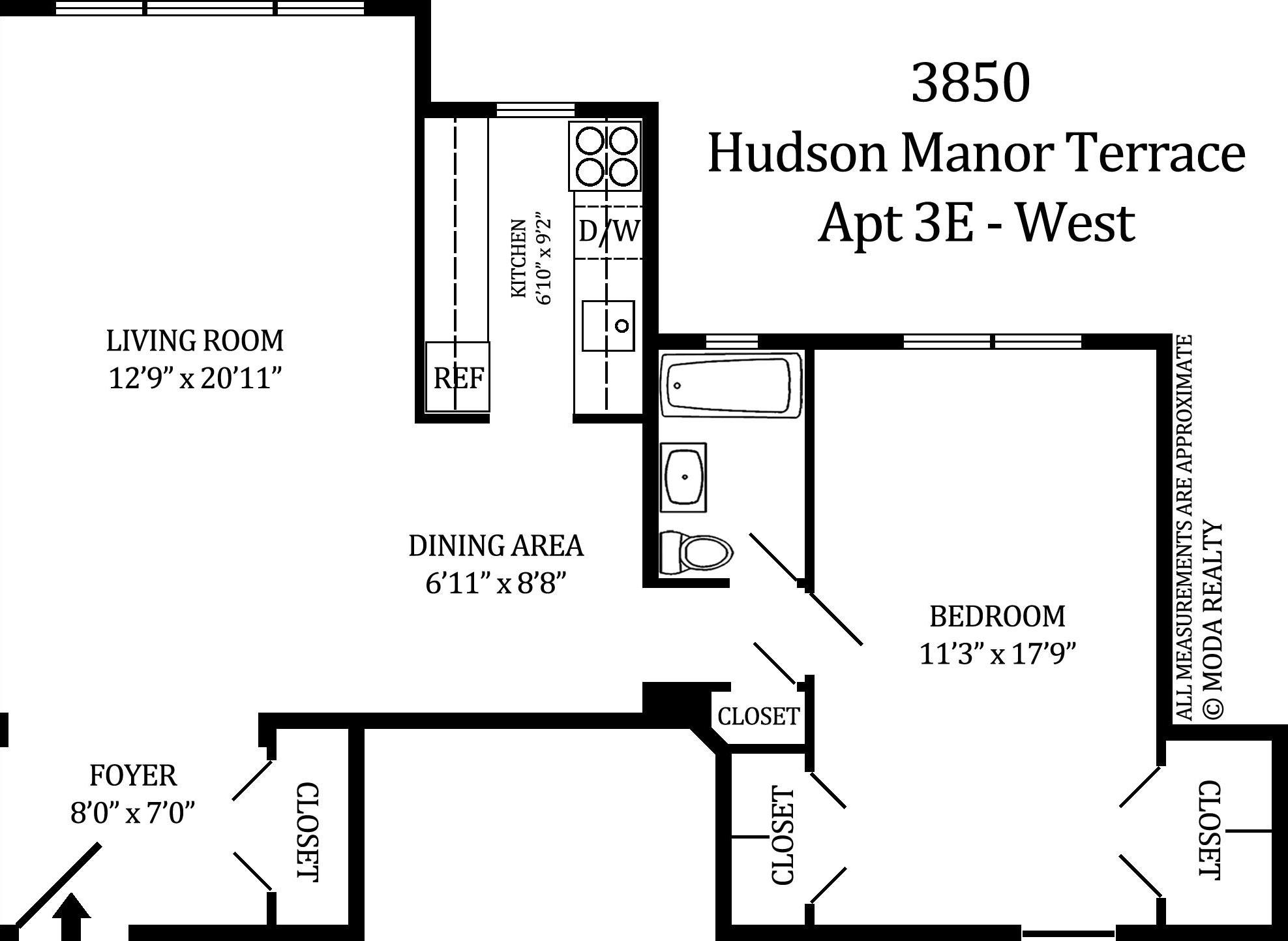 Coop Hudson Manor  Bronx, NY 10463, MLS-845471-24