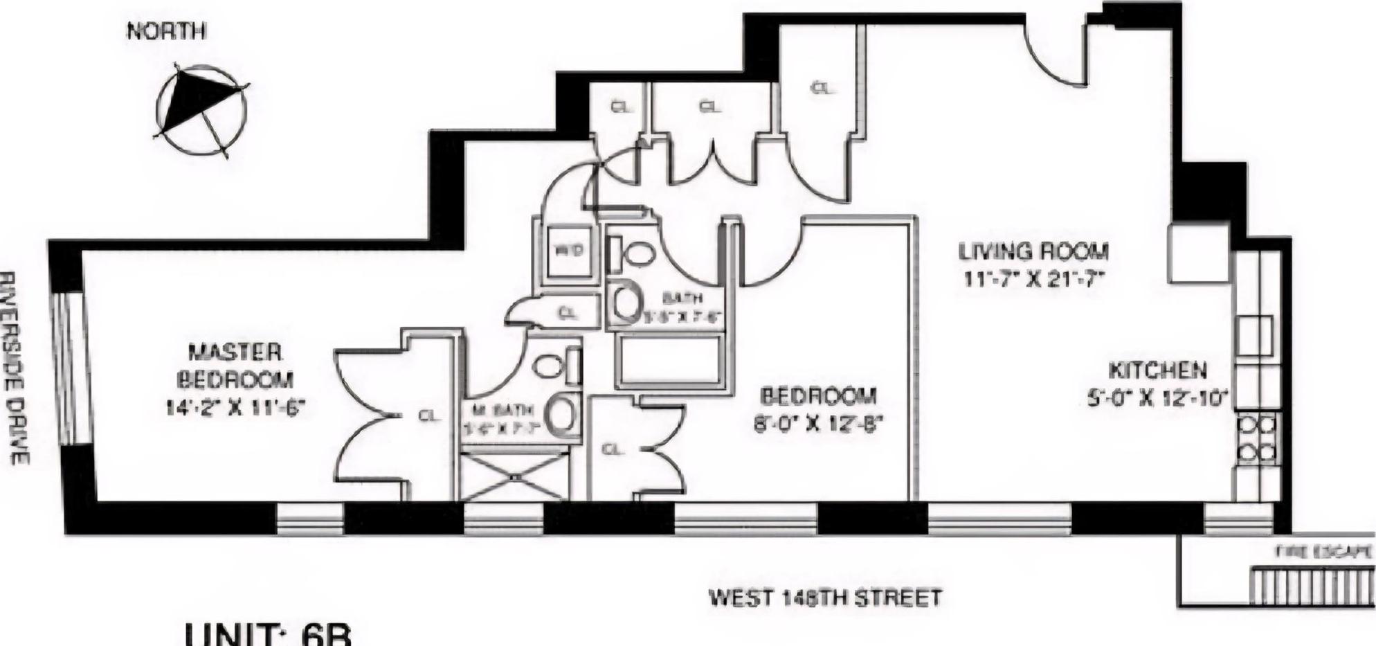 Condo Riverside  Manhattan, NY 10031, MLS-845634-23