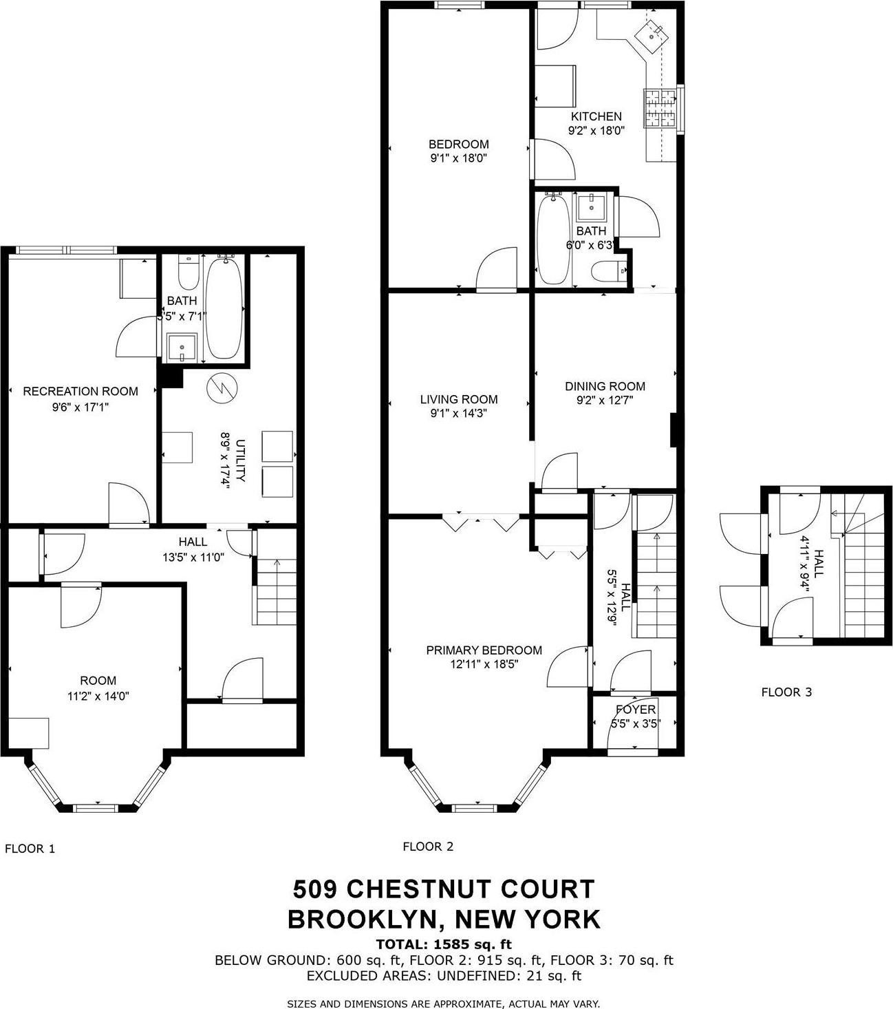Single Family Chestnut  Brooklyn, NY 11208, MLS-846441-11