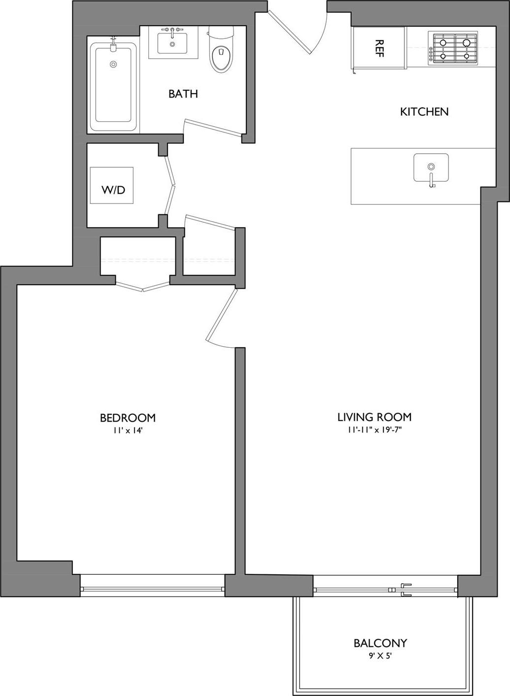 Apartment Webster  Brooklyn, NY 11230, MLS-846461-7